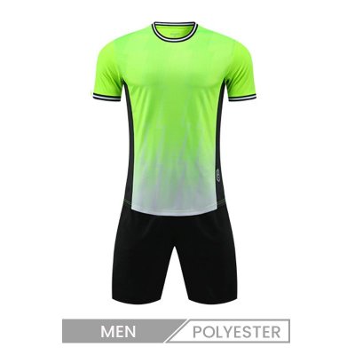 Custom Men Gradient Color Contrast Soccer Jerseys