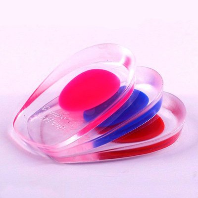 Silicone Shock Absorbing Heel Pad Invisible Inner Soft Heel Pad Half Size Pad