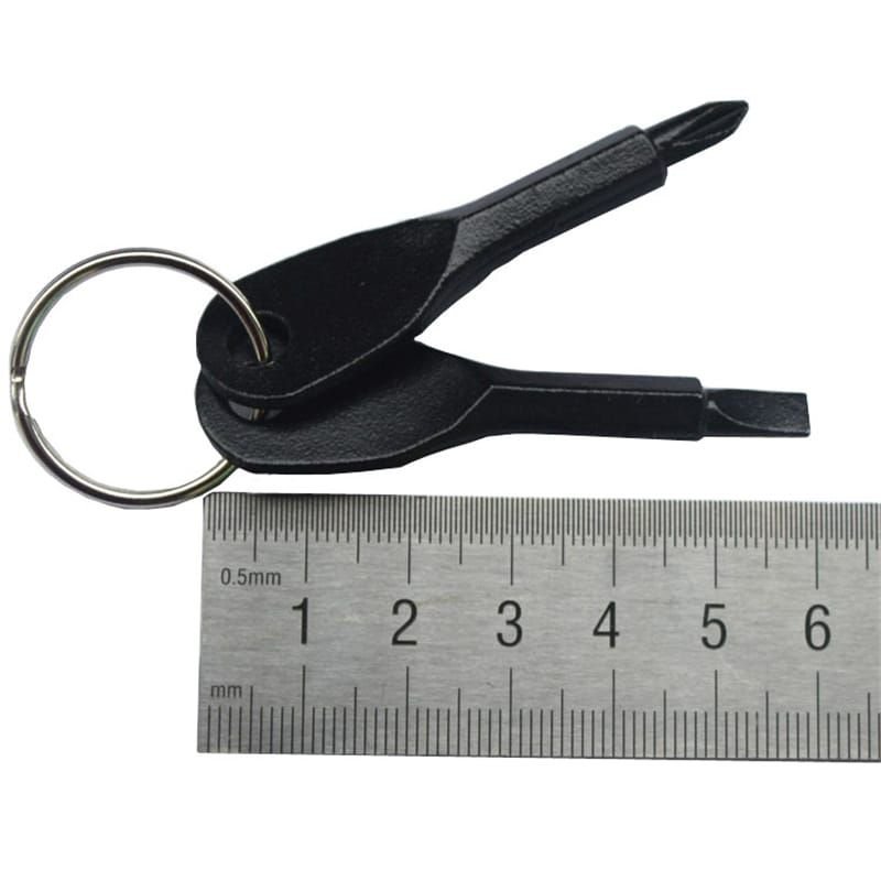 Mini Portable Key Ring Screwdriver