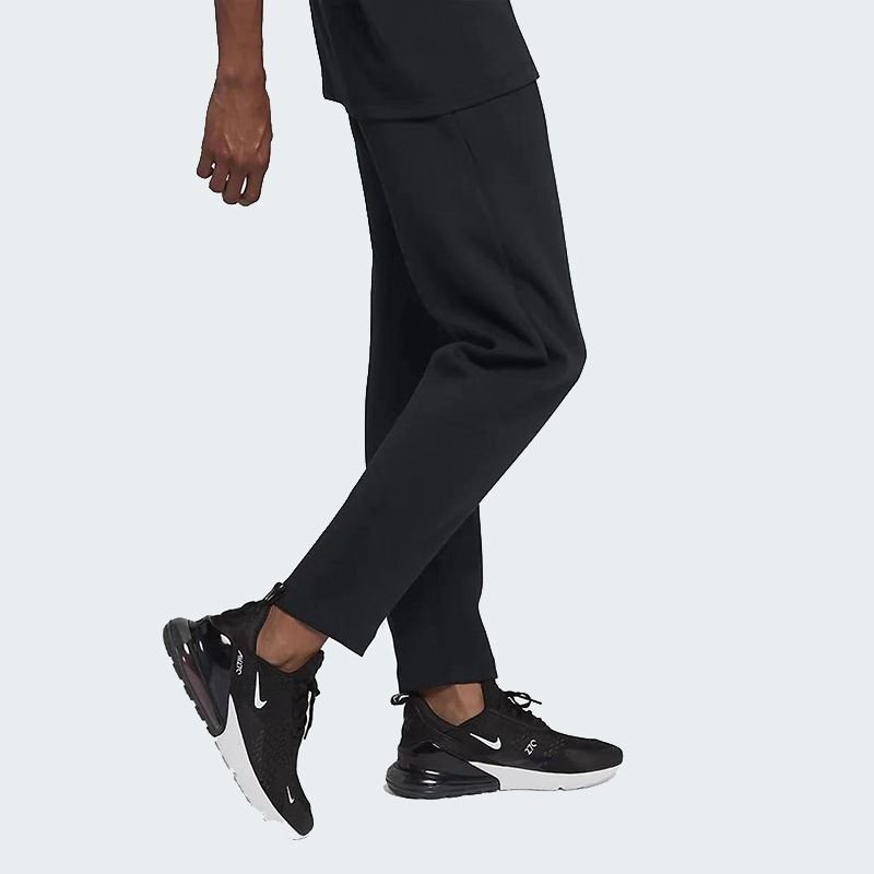 Men Fashion Casual Athleisure Solid Color Straight Pants
