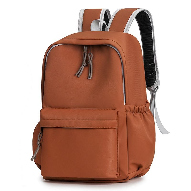 Simple And Fashionable Large Capacity Color Block Backpack