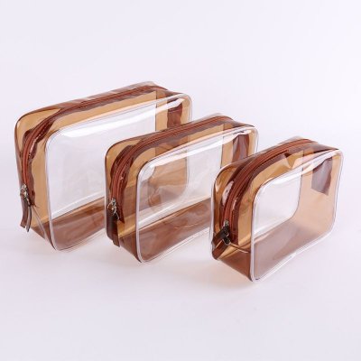 Transparent Pvc Cosmetic Bag Large-Capacity Waterproof Cosmetic Bag Travel