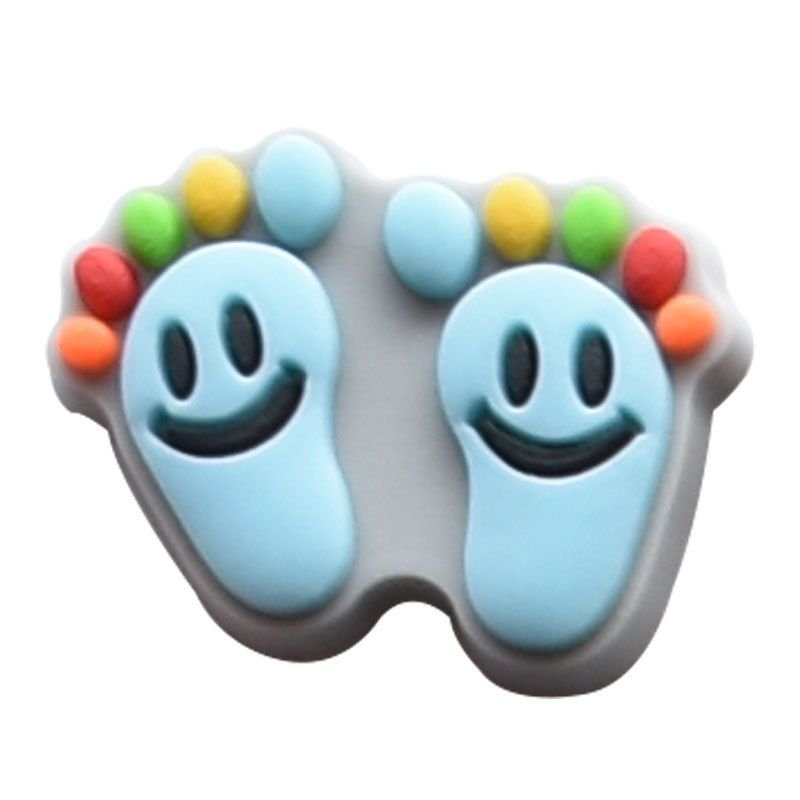 Cartoon Creative PVC Soft Rubber Hole Shoes Shoe Buckle Decoration