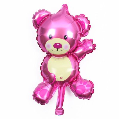 Cartoon Mini Bear Shape Birthday Wedding Party Supply Foil Balloon