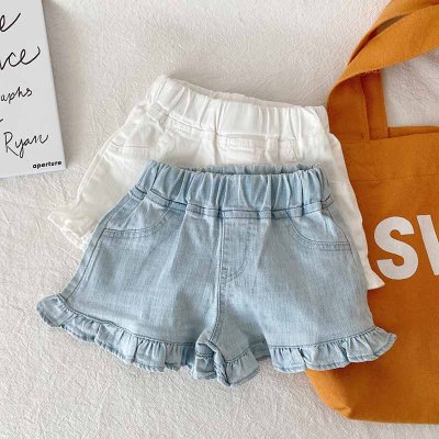 Kids Toddler Girls Fashion Casual Cute Denim Shorts