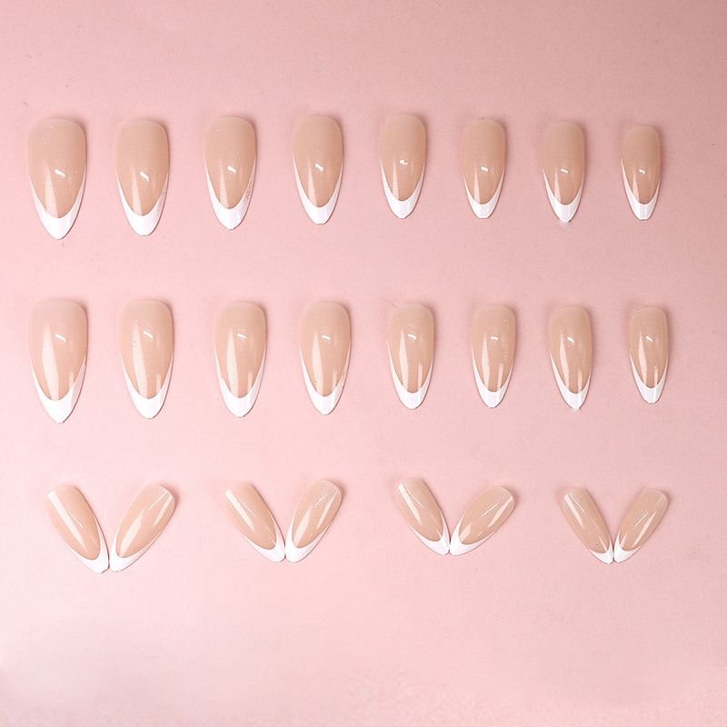 Simple Armor Pearl Powder Aurora Fake Nail Patch