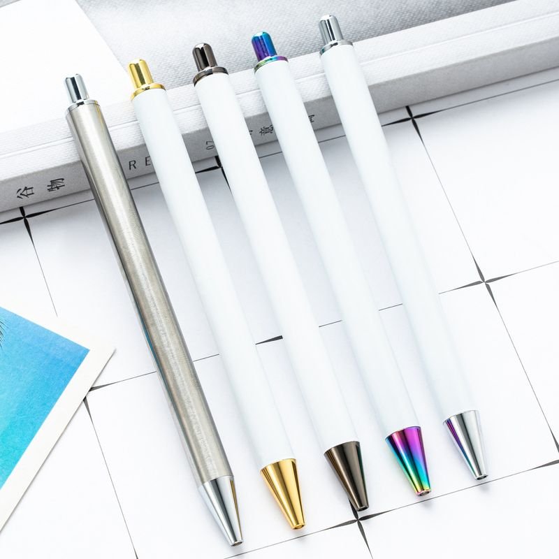 Thermal Transfer Press Metal Ballpoint Pen