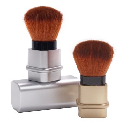 Simple Retractable Blush Powder Highlight Foundation Brush Beauty Tool