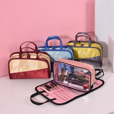 Multi-Color Cosmetic Bag Large-Capacity Travel Portable Storage Bag