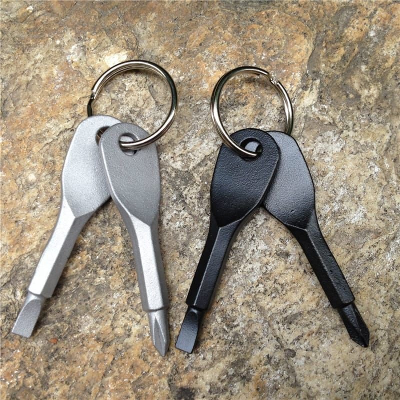 Mini Portable Key Ring Screwdriver